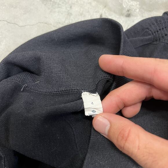 Lululemon Lot Of 2 In the Flow Crop Seamless Crop Legging Women Size 4 LW6997S - Picture 8 of 9